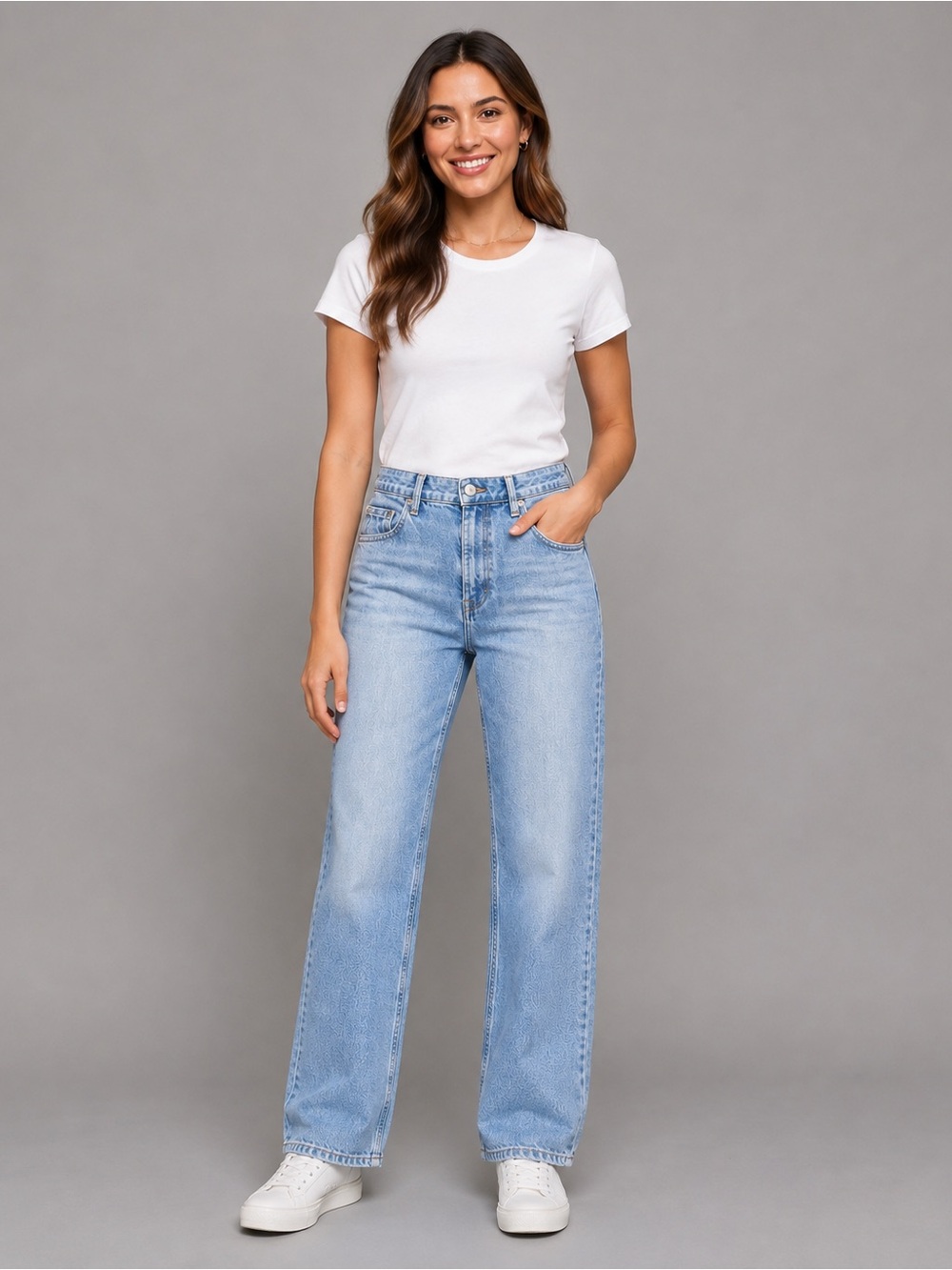 Jelly Jeans Women’s Size 5 Light Wash High Rise Straight Leg Denim Jeans
